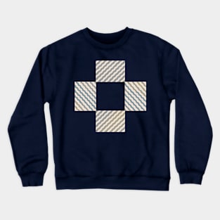 herringbone pattern Crewneck Sweatshirt